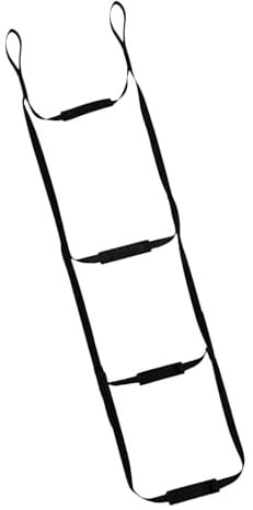 Kletterhilfe – leichte Strickleiter, hängendes Design, verstärkte Sprossen, sicheres Outdoor-Kletterzubehör | -Spielplatz-Höhlenforschungs-Trainingsgerät für Erwachsene, Kinder, Abenteuersport