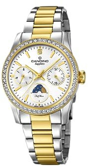 CANDINO Damen Uhr Analog C4687/1 Edelstahl Armbanduhr Fashion Silber UC4687/1