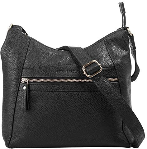 Betty Barclay Umhängetasche Echt Leder Damen schwarz 020367