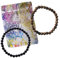 2x Kugel ARMBAND - 6mm SHUNGIT Schungit + RAUCHQUARZ - Edelstein Schmuck für SCHUTZ & SELBSTBEWUSSTSEIN & SELBSTVERTRAUEN. Rauchentwöhnung (Nichtraucher Stein). Mit TÄSCHCHEN. 95040-6