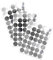 yabaduu 105 Metallic Punkte Kreise zum Aufkleben je 4cm Ø Chrom Sticker Deko Aufkleber Klebeaufkleber zum Basteln und Dekorieren Wandaufkleber Wandtattoo Y051 (Chrom Silber, Kreise)