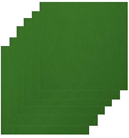 Green Acoustic Panel Sound Absorption Home Studio Recording- 30cm x 30cm 24 Pack