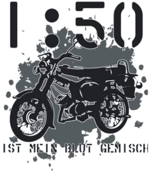 1:50 Im Blut Moped Tuning Simson S51 Kalender 2022: Simson Kalender 2022