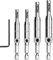 Brocas Taladro Autocentrado, Bisagras Autocentradas, Juego de brocas HSS para Bisagras, Herramientas para Trabajar la Madera