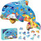 Dolphin Kids Puzzles 108 Pieces Puzzles for Children aged 4 5 6 7 8 9 10-year old, Educational Toy Gift Dolphin Puzzles for Children aged 8-10 years for Boys and Girls