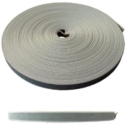 Cintino per Tapparelle Avvolgibili Metri 50 Corda Cotone Bicolore Grigio/Beige Cinghia