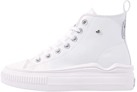 British Knights Damen Kaya Flow MID Sneaker, Weiß, 38 EU