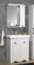 VCM 3-TLG. Waschplatz | Waschtisch Unterschrank 60 cm | Badmöbel Set mit Waschbecken und Spiegelschrank | Landhaus | Komplettset Casalo L