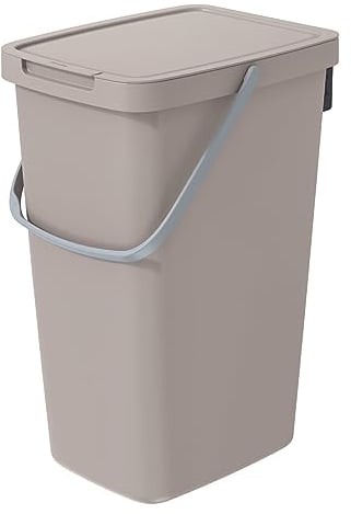Keden Systema Q Cubo de Basura Cubo de Reciclaje (20L, Marrón Claro)