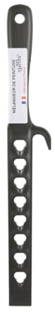 COGEX - Miscelatore a mano, miscelatore per pittura - Lunghezza: 32 cm - In plastica riciclata al 100% - Adatto per tutte le vernici e intonaci - Per trapano - Maneggiabile - Con gancio per appendere