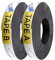 MVISUAL A+B Magnetband Selbstklebend (2M + 2M), Magnetstreifen Starker Selbstklebung für Fliegengitter, Interabsorbierendes Magnetband