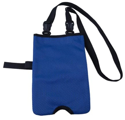 NHPY NHP Urindrainagebeutelhalter,Blau,Urinbeutel 2000ml,Verdeckte Katheterbeutelabdeckung mit Verstellbarem Riemen und Unsichtbarem Schlitz,Katheter Tasche,Urinbeutel Für Unterwegs
