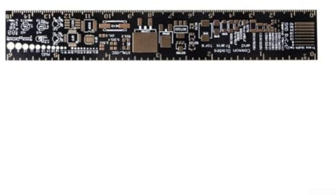 Elektronisches Design, PCB-Lineal, Werkzeugset (3-teilig), inklusive umfassender Messfunktionen und Anleitungen
