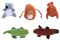 BESTonZON 1 Set Fingerpuppenpuppen Mini Plüschtiere Handpuppe Pädagogisches Kinderpuppe Lernspielzeug Vorschulspielzeug Fingerpuppe Kinderspielzeug Kurzer Plüsch