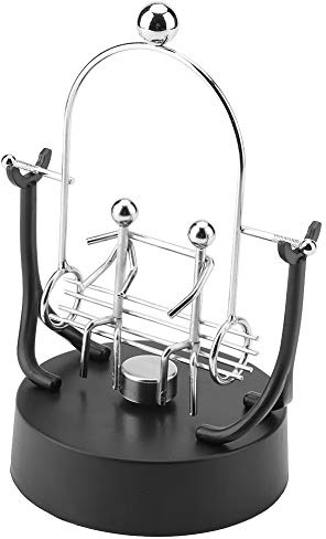 Perpetual -Motion Desk Spielzeug Elektronisch Shake Wiggle -Gerät Perpetuale Bewegungen schwingen kinetische Kunst Energy Stick Science Toy für Büro -Heimhandwerksschreibtisch