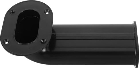 PERSELOSO Speaker Box Port Tube Enhancing Audio Clarity and Resisting Wear and Tear Black L-shaped Plastic and Upgrading Your Current Kit for Subwoofer Enclosure for DIY Audio Parts