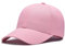 Yuson Girl Baseball Cap Unisex, Verstellbar Baseball Mützen Reine Farbe Baumwolle Kappe Baseboard Baseballkappe Mütze Sommer für Golf Tennis Wandern Laufen Reisen Angeln Herren Damen(Rosa)