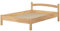 Erst-Holz Massivholzbett Buche Natur 140x200 Doppelbett Bettgestell Holzbett mit Rollrost 60.73-14