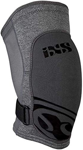 IXS Sports, Division Flow EVO+ - Ginocchiera per bambini, taglia XL, colore: grigio