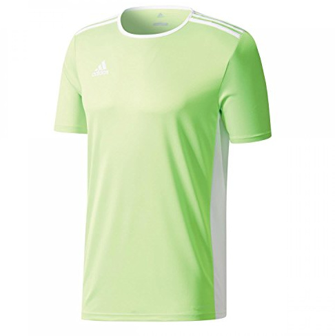 Adidas, Entrada18, T-Shirt, Solargrün/Weiß, 5-6A, Mann