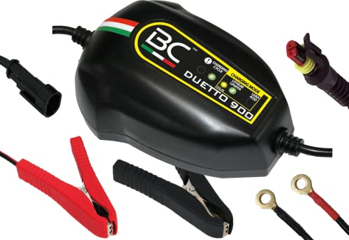 BC Battery Controller 700BCDP BC Duetto 900 12V 1A Kluges Batterieladegerät und Erhaltungsgerät für Blei-Säure-und Lithium-Starterbatterien (Li-Ion/LiFePO4)