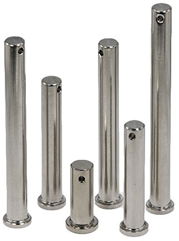 Steckbolzen 8x21 mm - (1 Stück) - Sicherungsbolzen / Splintbolzen / Bolzen - aus Edelstahl A4
