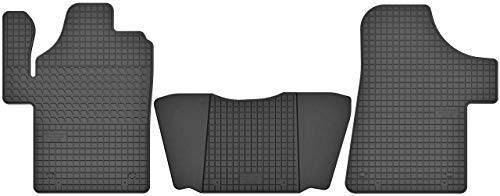 Motohobby Gummimatten Gummi Fußmatten Satz für Mercedes-Benz Vito W639 / Viano (2003-2014) - Passgenau