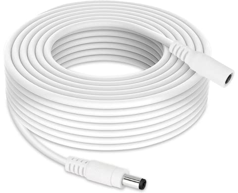 Tonton DC Verlängerungskabel 8M, Kabel Verlängerung für Reolink Kameras RLC-410W; RLC-511WA; RLC-510WA; E1 Outdoor; RLC-523WA; RLC-823A; RLC-510A; RLC-520A; RLC-810A; RLC-820A; RLC-822A; RLC-811A