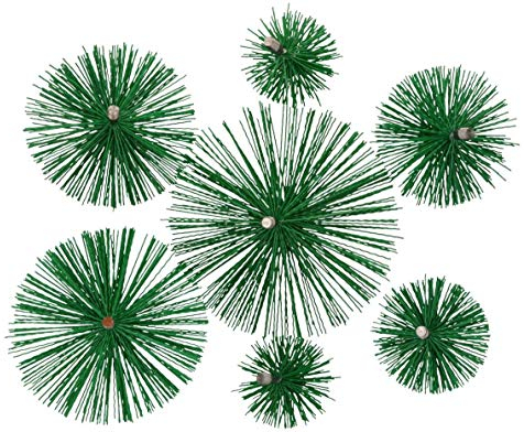 KOTARBAU® Schornsteinbesen Aus Kunststoff 100 mm Kaminbesen Plewa Keramik Edelstahl Rohr Rußbesen Kaminbürste Edelstahlkamin Kaminreiniger