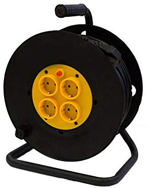 40 m Kabeltrommel 3 x 1,5 mm 2 Kabelabroller Verlängerungskabeltrommel (1)