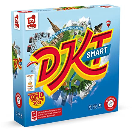 Piatnik 8104 - DKT Smart | Interaktives Familienspiel mit App| DKT Klassiker für die ganze Familie und Freunde | Ab 8 Jahren | Für 2-6 Spieler