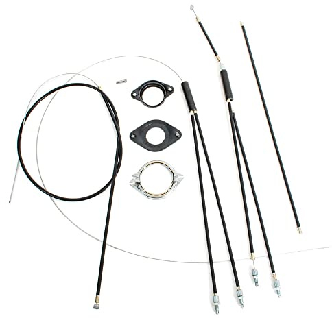 Eastern Bikes Gyro Set with Cable set, Black (Black)