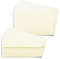 50x Briefumschläge DIN Lang in Beige (Creme) mit Haftklebung - 11 x 22 cm - 100 g/m² - Briefkuvert ideal für Briefe und Einladungen
