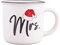 Altom Design Weihnachtsbecher Weihnachtstasse Keramik Becher Mr. Mrs. 320ml (Mrs.)