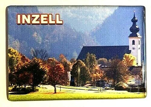 Inzell,Oberbayern,Deutschland,Urlaub, Souvenir,Kühlschrankmagnet,Reiseandenken,Geschenkartikel,Ferien 1212