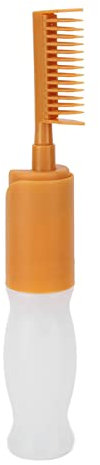 Botella Aplicadora de Peine de Raíz de 110ml Botella de Tinte para el Cabello con Peine Y Báscula Graduada para el Tratamiento del Cuero Cabelludo de Peluquería Casera