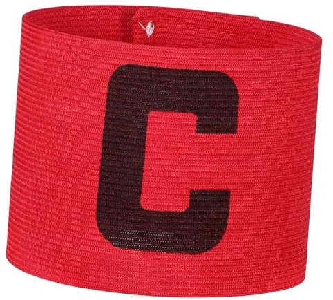 DECHOUS Fußball Elastische Kapitänsbinde Fußballkapitänsarmbänder Kapitänsbinden Fußball-armbinde Bands Von Fußballspielern Kapitänsband Übungszubehör Gelbes Zubehör Kind Armband Mädchen