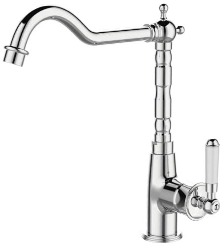 Essebagno Leeds mitigeur évier rétro chrome