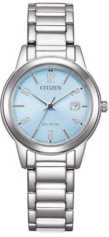 CITIZEN Damen Analog Quarz Uhr mit Edelstahl Armband FE1241-71L