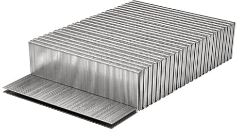 Draper 13149 Type-90 Staples, 40mm, Pack of 5000-13149 - Galvanised Steel Narrow Crown, Heavy Duty
