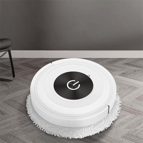 MAIKUEN Robot Lavador automático, Delgado Robot Lavador, Detección de obstáculos, Fregona seca y húmeda, 2024 Robots de fregona para limpieza de suelos, cocina y sala de estar