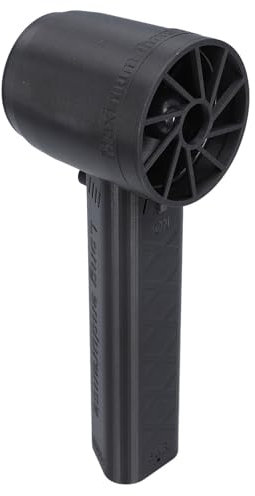 Garosa Leistungsstarker -Lüfter, 400 W, Bürstenloser 64-mm-Motor, 1 Kg Schub, Stufenlose Geschwindigkeitsanpassung, LED-Anzeige für Langlebige Batterie mit Kohlefasergehäuse