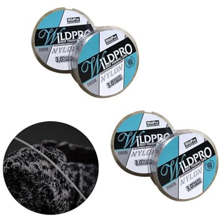 4 Rolls Of Fishing Line(200m/Roll), 0.26mm Nylon Fishing Wire 2.5 Spool Invisible Monofilament Wire Strong Stringinvisible String, Fishing Wire for Hanging Crafts, String, Fishing Wire, String Line