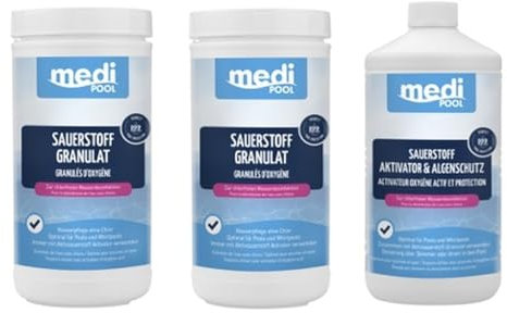 Medipool Set 2X Sauerstoff Granulat 1 kg + 1x Sauerstoff-Aktivator 1 L
