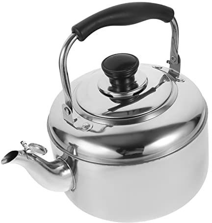 Garneck Hervidor De Agua De Acero Inoxidable Hervidor De Agua Sonido Para Estufa Para Cocina De Estufa