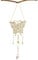 1 Stück Kristall Sonnenfänger,Schmetterling Ornament Suncatcher,Lichtfänger,für Kronleuchter Anhänger, Fenster, Garten, Hochzeit Dekor(Gold,Silber) (Gold)