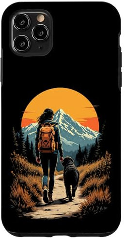 Hiking with dog Case for iPhone 11 Pro Max