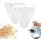 Nussmilchbeutel, 2 Stück Nussmilchbeutel Bio Waschbar 30x30cm Nussbeutel aus 100% Lebensmittel Nylon für Nussmilch Filterung für Mandelmilch, Hafermilch Smoothies Praktisch für vegane Küche