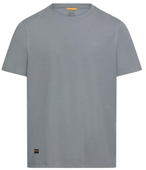camel active Herren Flexibles T-Shirt mit Rundhalsausschnitt Regular Fit