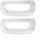 Mirweon 2 manijas de nevera para puerta de refrigerador, fáciles de usar, manijas de refrigerador para refrigeradores C00857150 72055-1